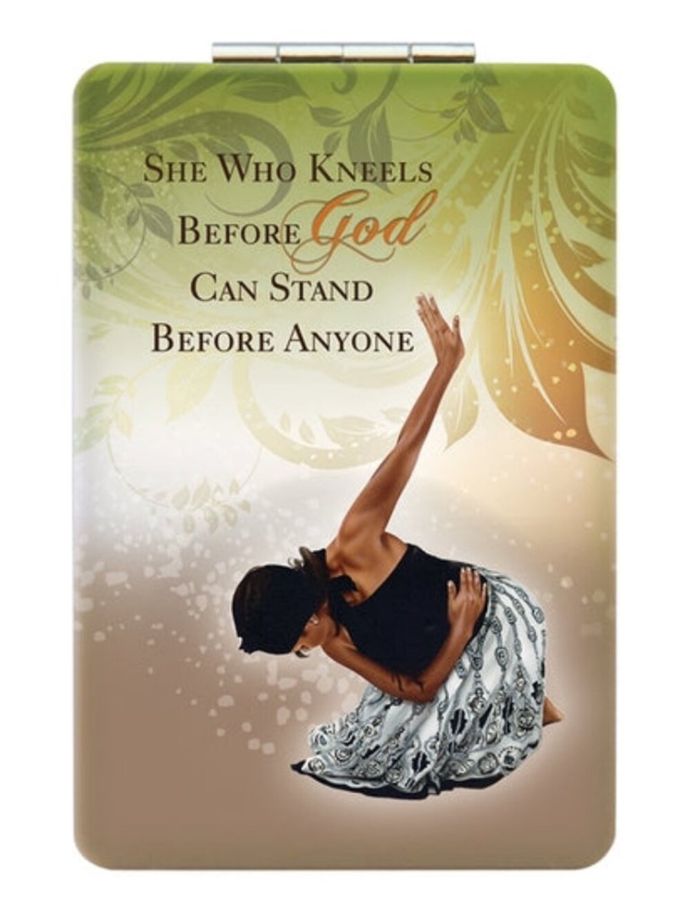 "She Who Kneels" Statement Compact Mirror